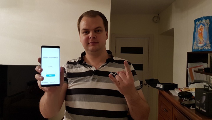 Первые покупатели Note8 Первые покупатели Note8
