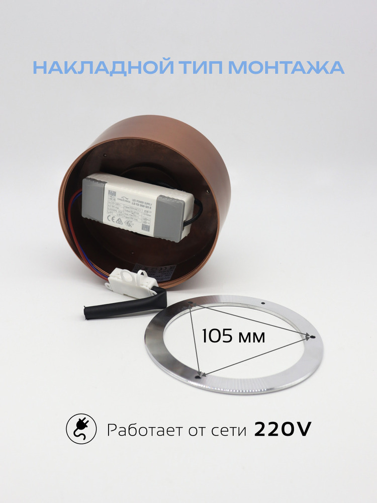 накладной тип