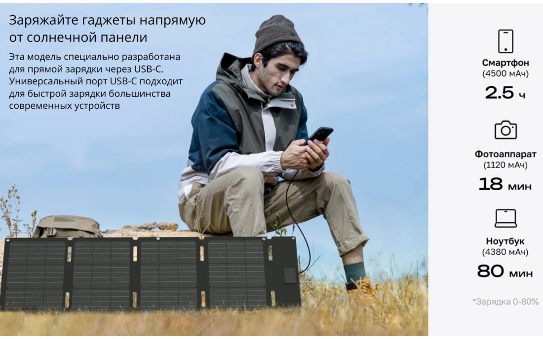 Зарядка гаджетов