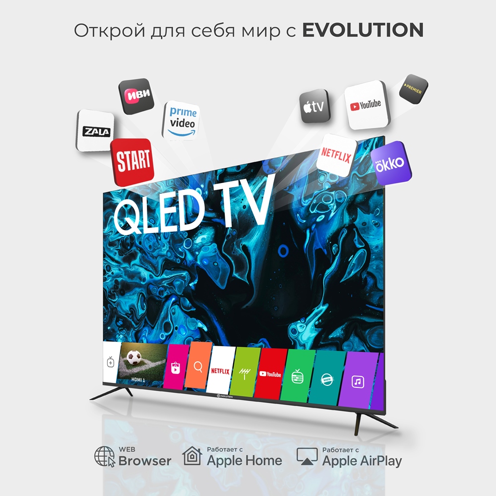 QLED телевизор