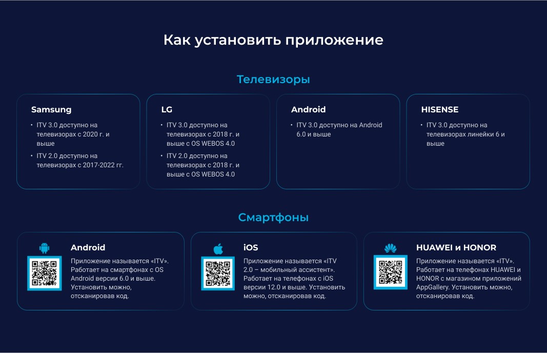 Как установить приложение