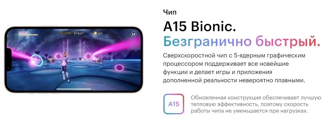 Чип A15 Bionic