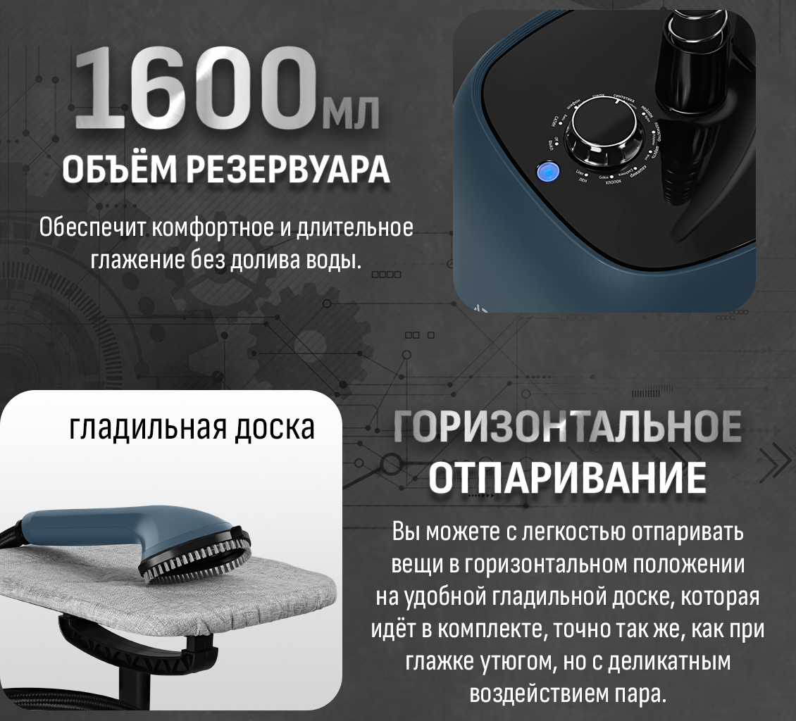 1600мл объем резевуара