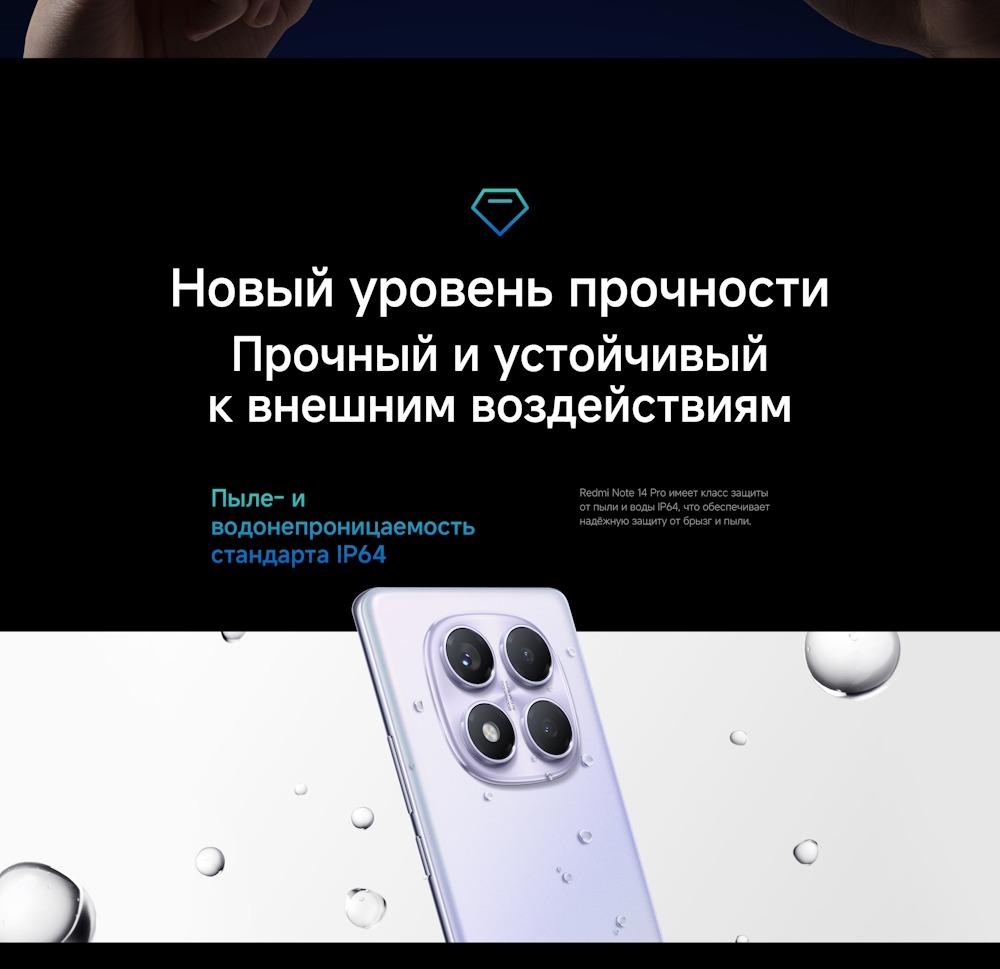 Xiaomi Redmi Note 14 Pro Новый уровень прочности