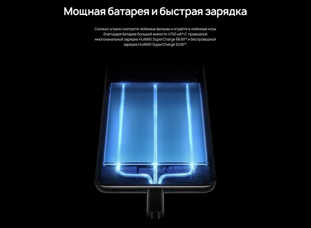 HUAWEI Mate 50 Pro Мощная батарея и быстрая зарядка