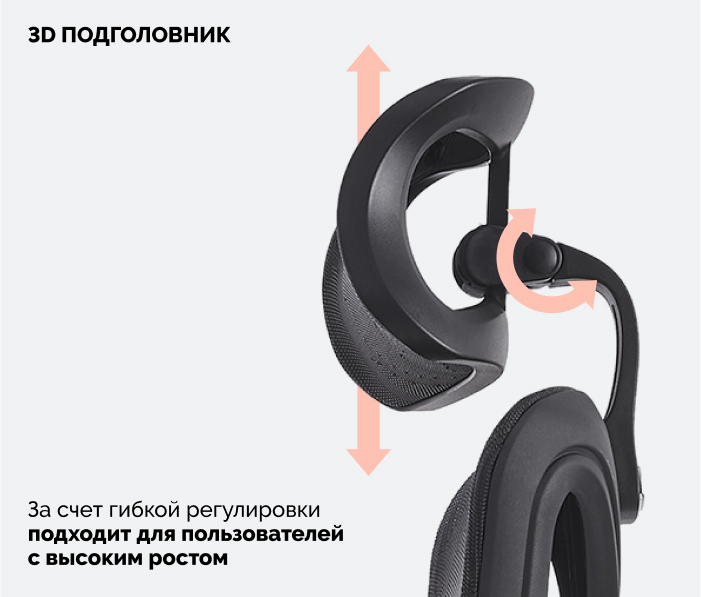 3д подголовник