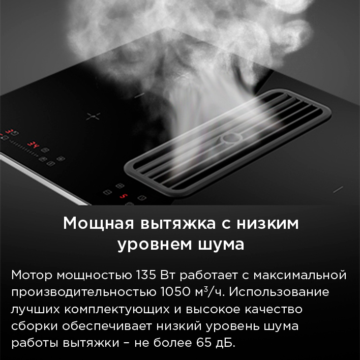 мощная вытяжка с низким уровнем шума