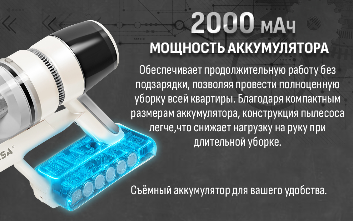 Съемный аккумулятор