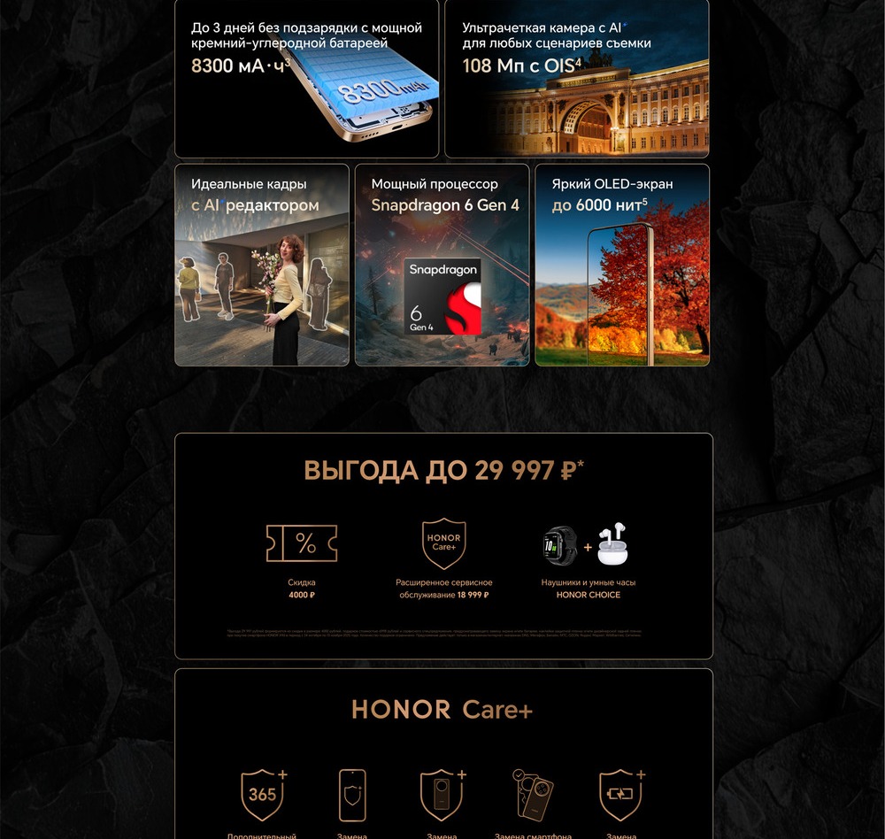 Смартфон Honor X9d мощный процессор