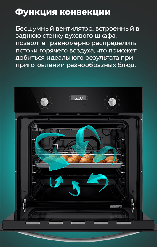 MAUNFELD MGOG.673 Функция конвекции