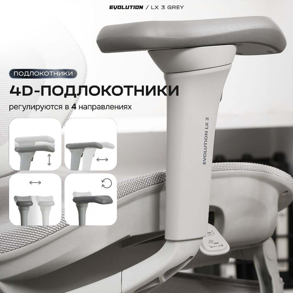 4 направления регулировки