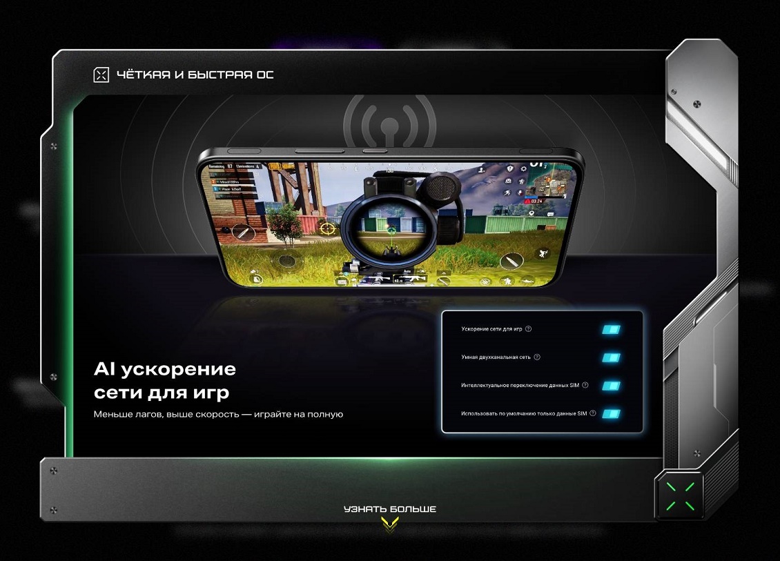 AI ускорение сети для игр