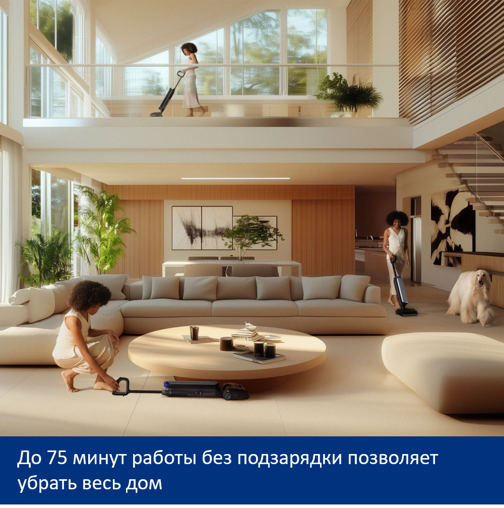 до 75 минут работы
