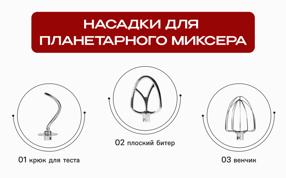 насадки для миксера