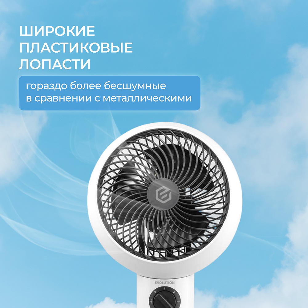 Широкие пластиковые лопасти