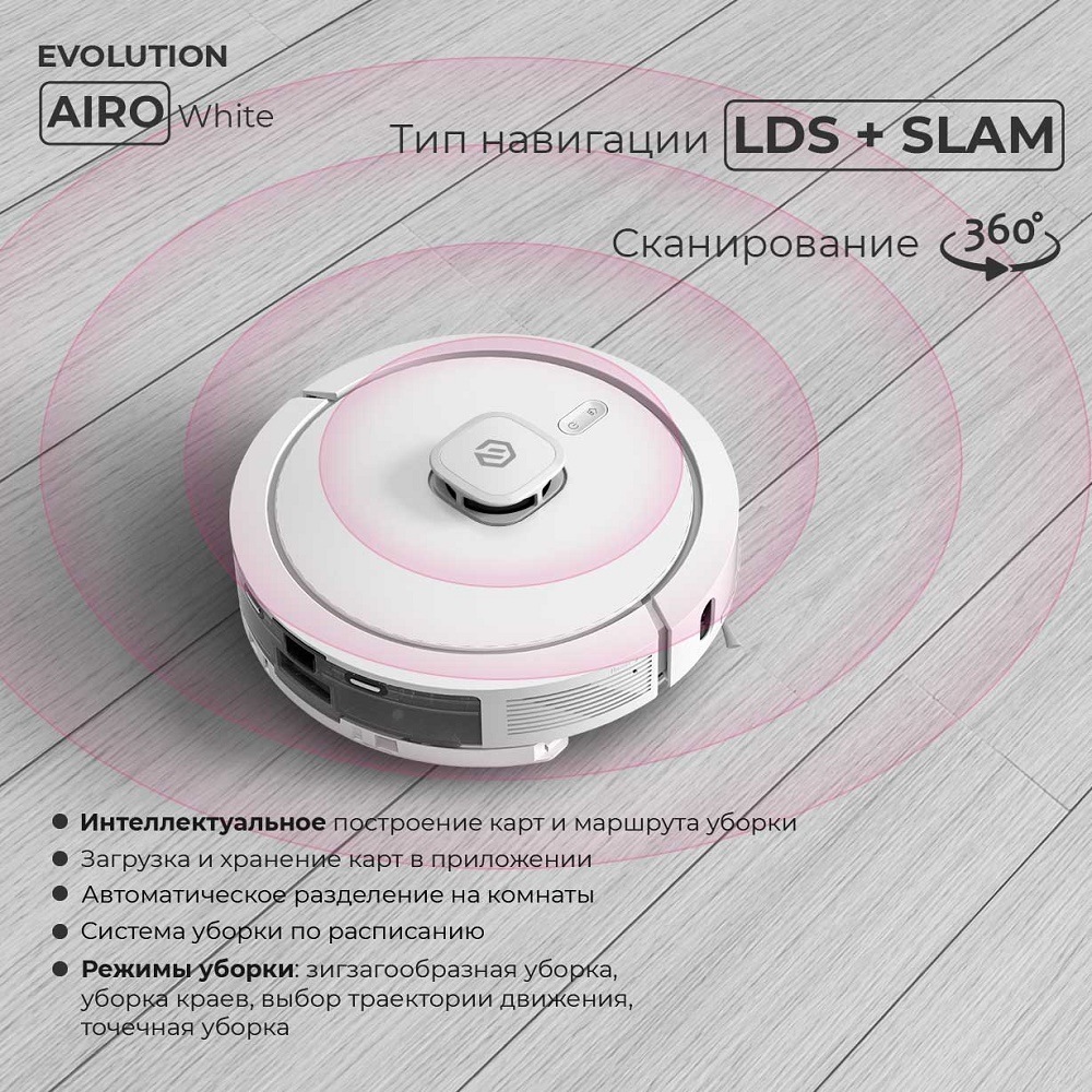 Тип навигации LDS + SLAM