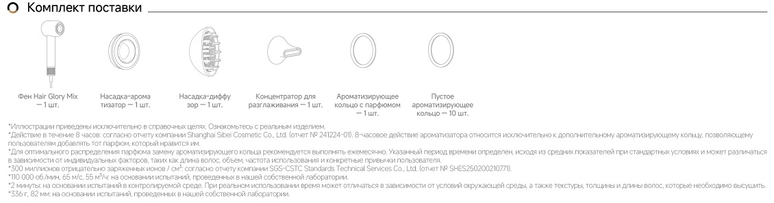 Комплект поставки