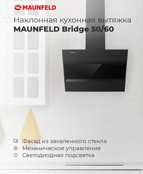 Вытяжка MAUNFELD Bridge 50