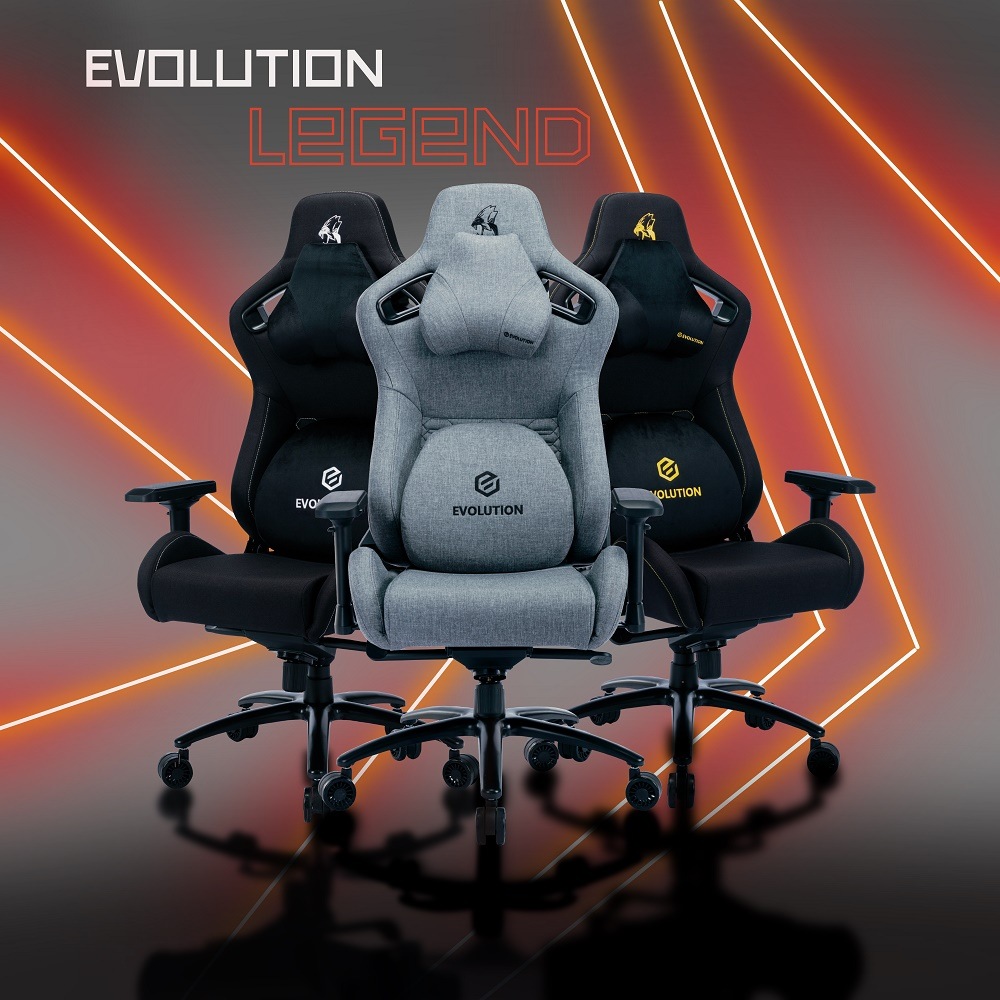 Игровое кресло Evolution Legend (черный)