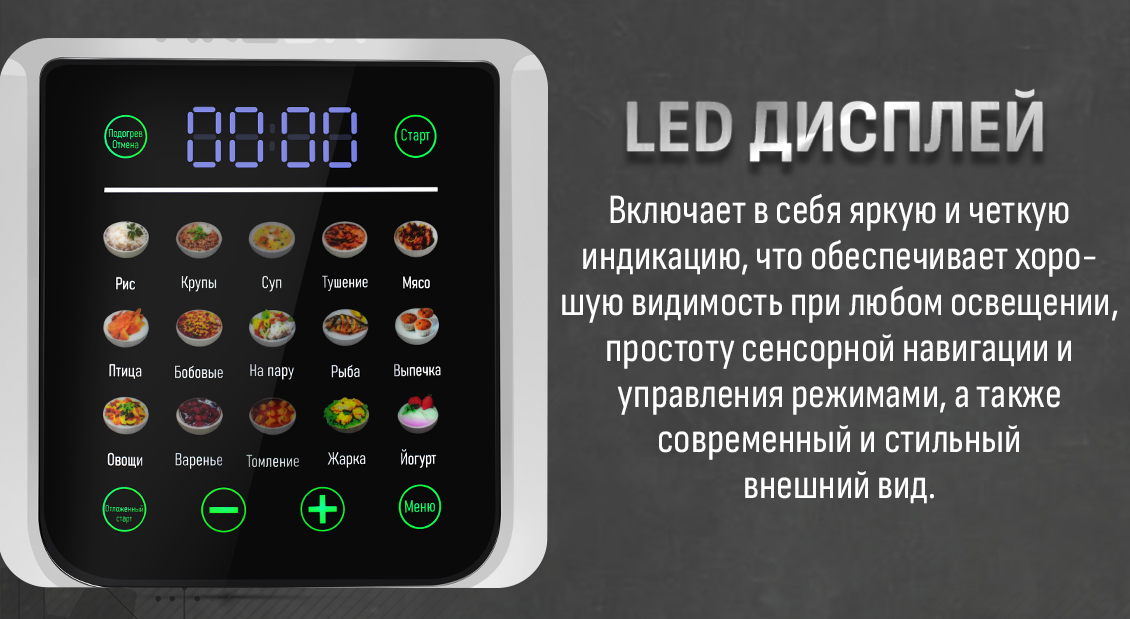 лед дисплей 