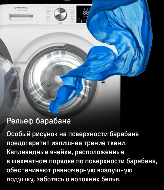 Рельеф барабана