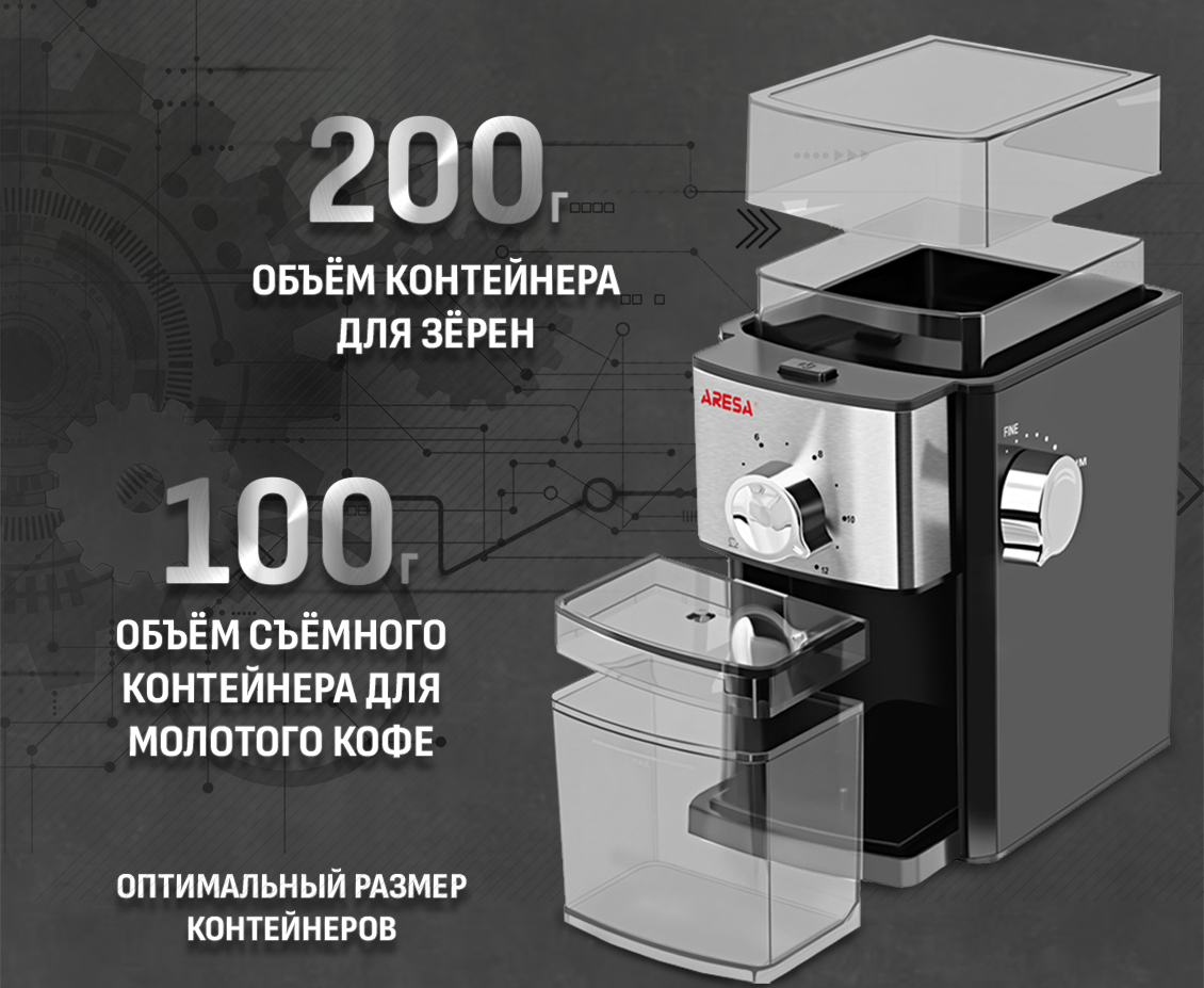 Размер контейнеров