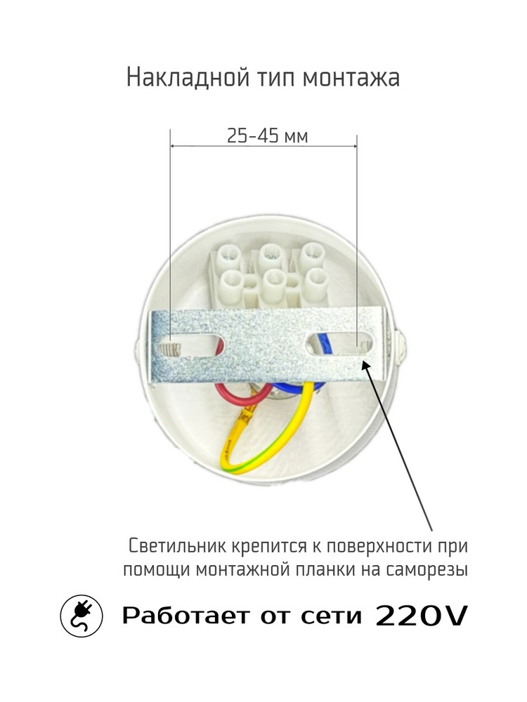 накладной тип