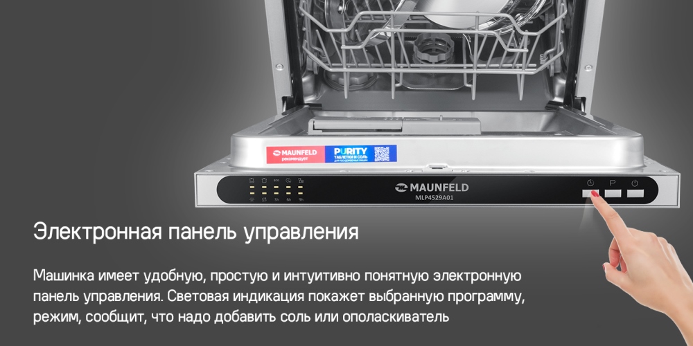 Электронная панель управления