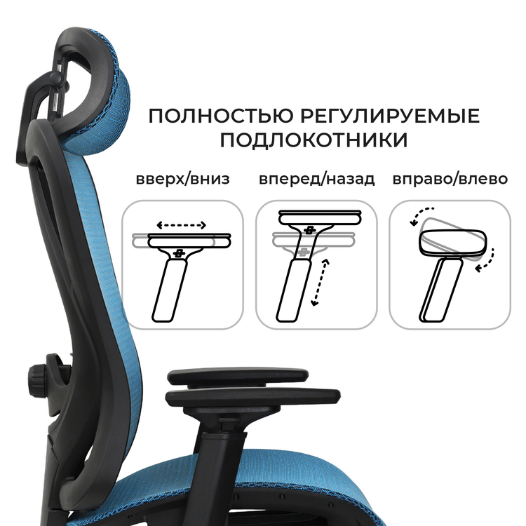 регулируемые подлокотники