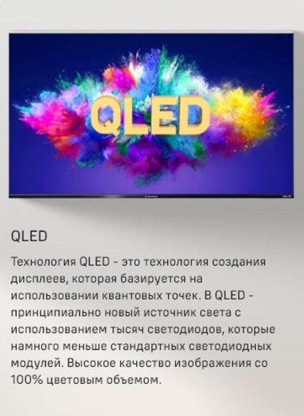 Технология QLED