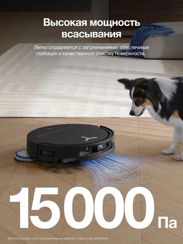 Всасывание 15000 Па
