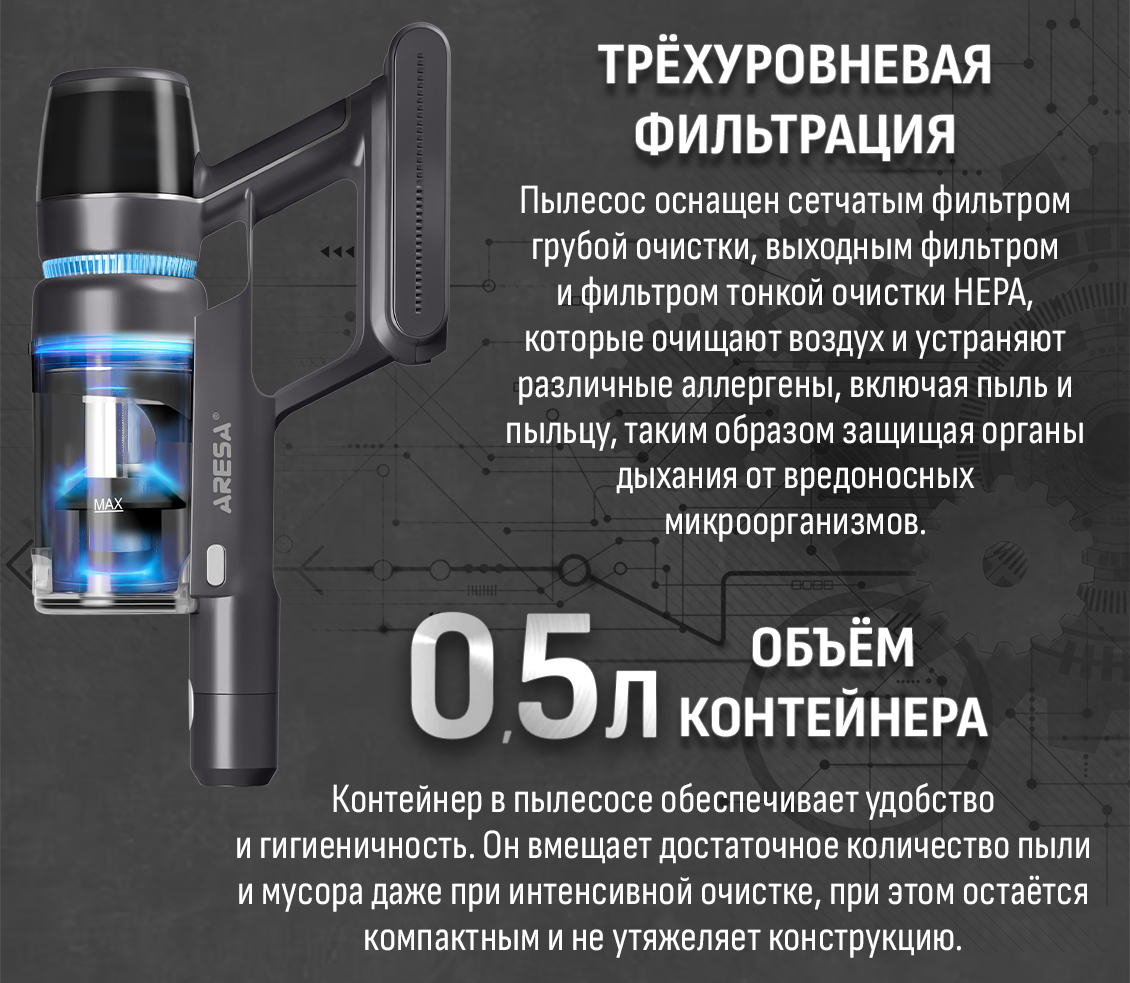 0,5 л объем контейнера