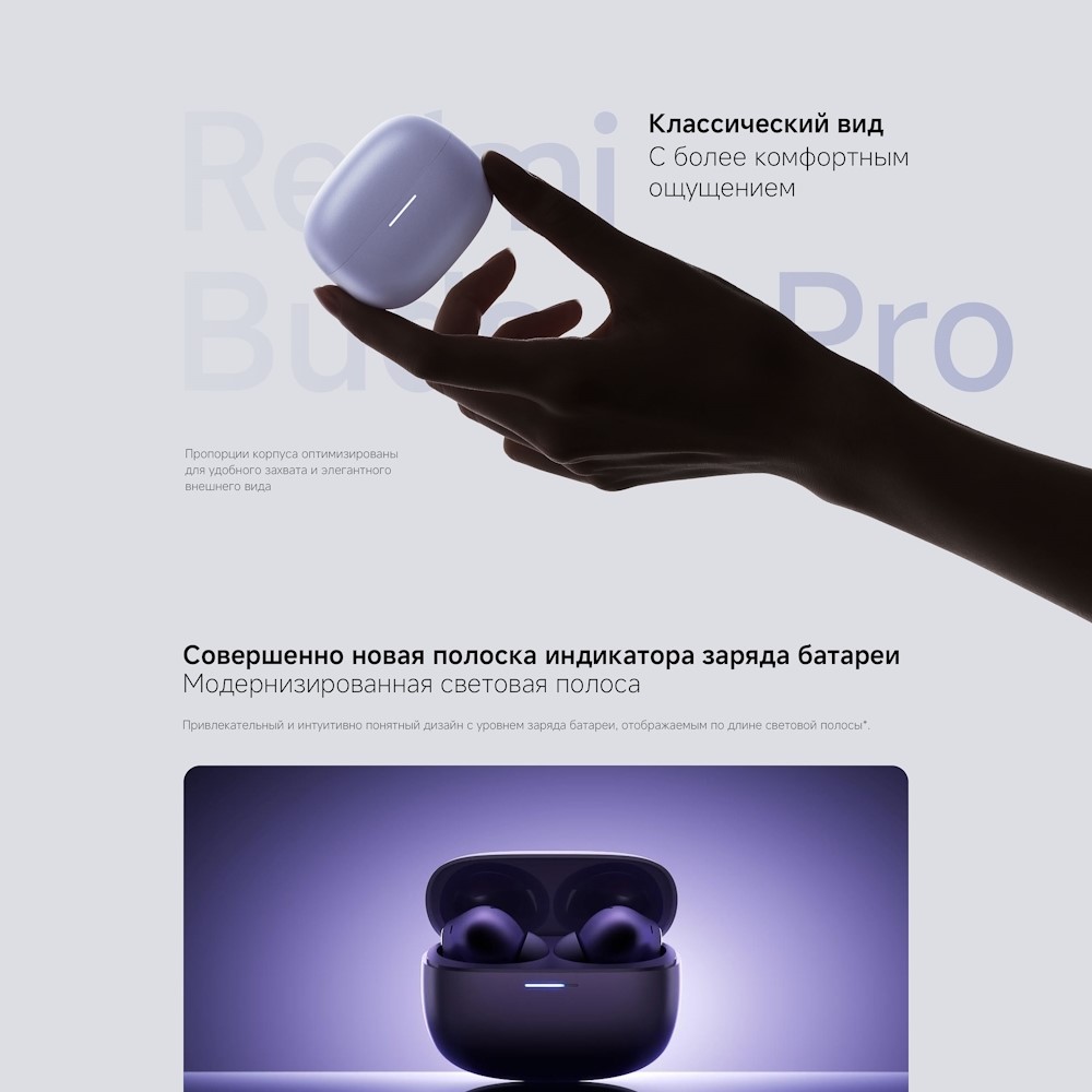 Xiaomi Redmi Buds 6 Pro M2430E1 Индикатор заряда
