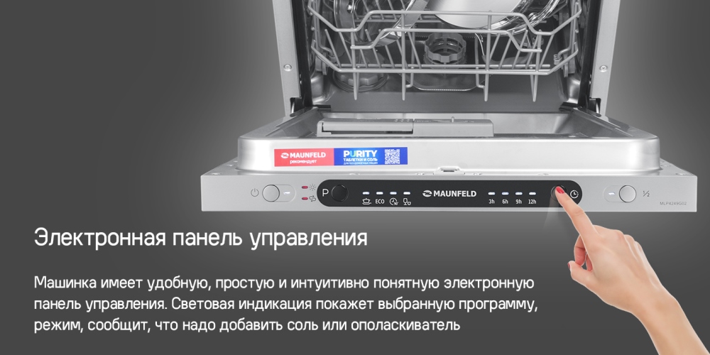 Электронная панель управления