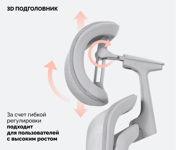 3д подголовник