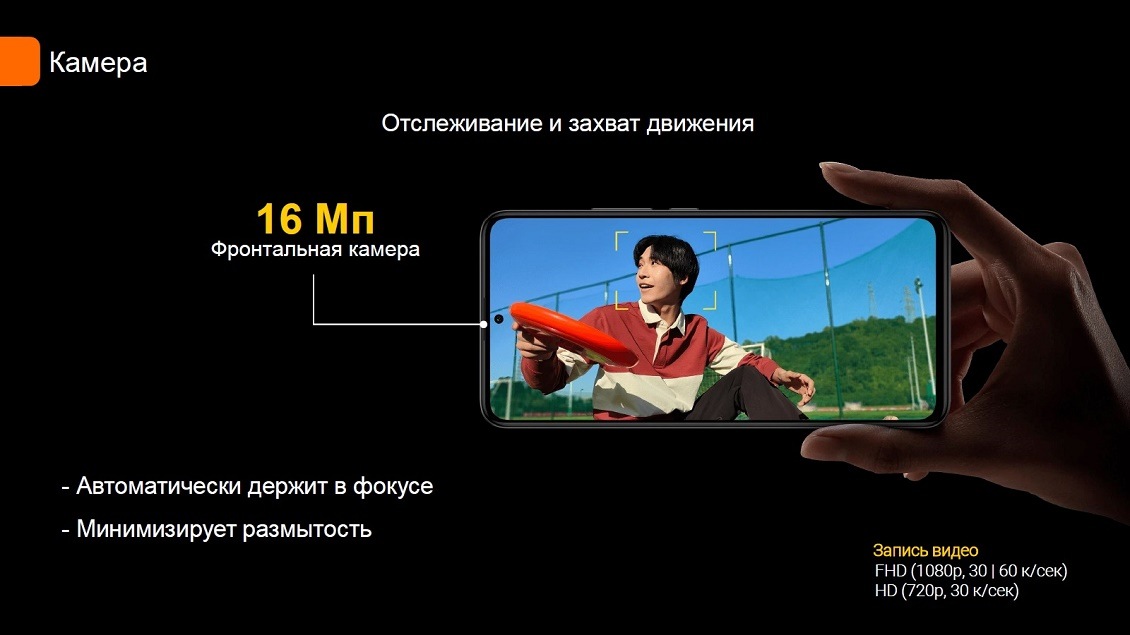 POCO F5 Pro Фронтальная камера