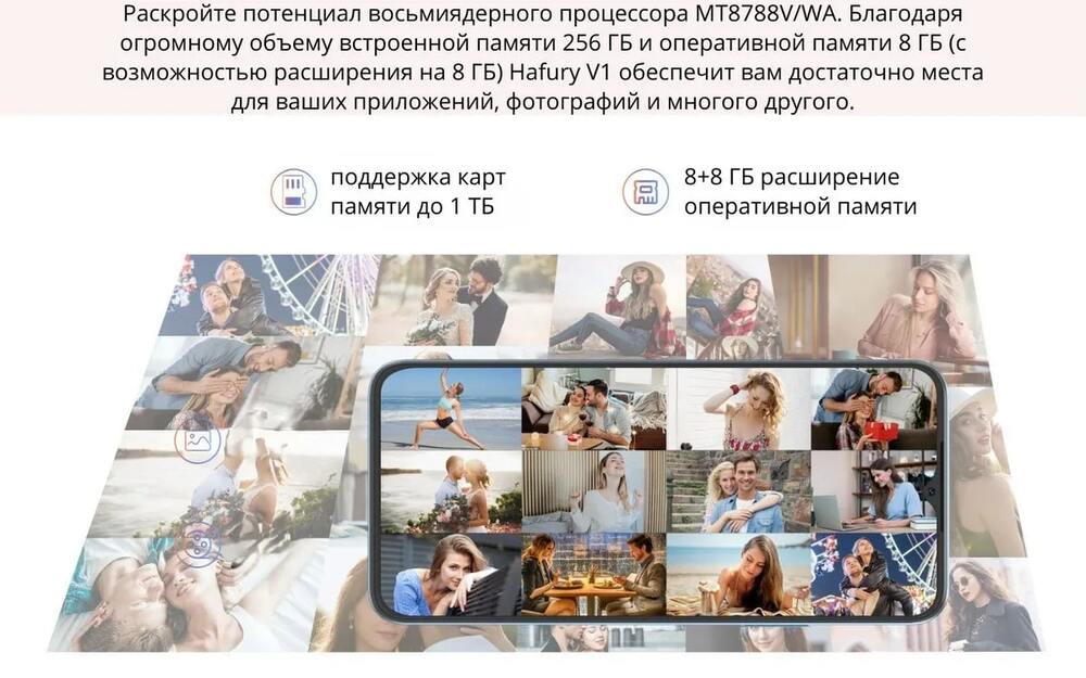 поддержка карт памяти