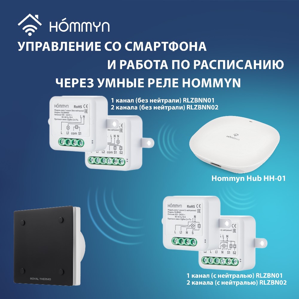 Управление со смартфона