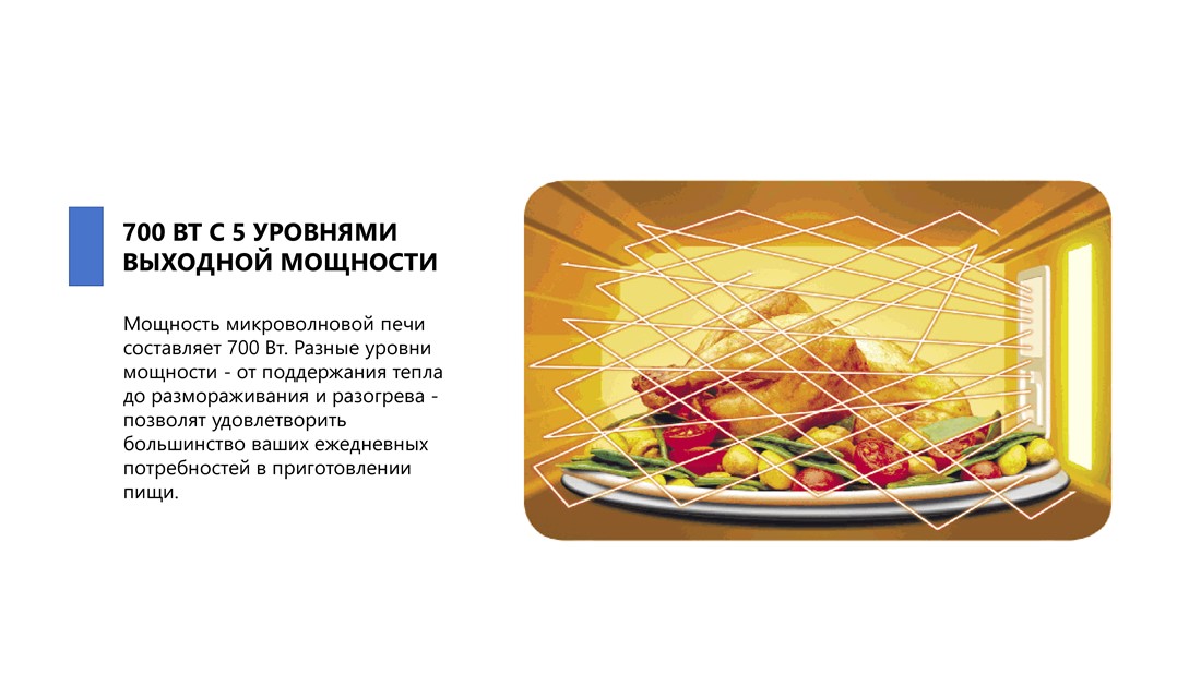 Мощность 700 Вт