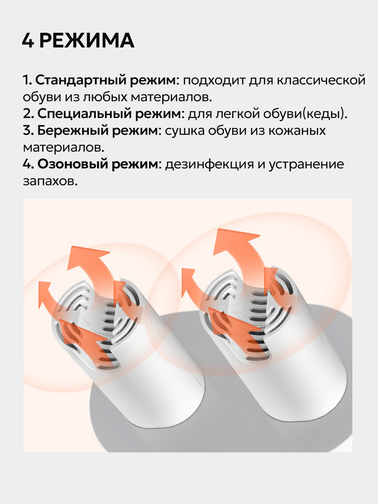 4 режима