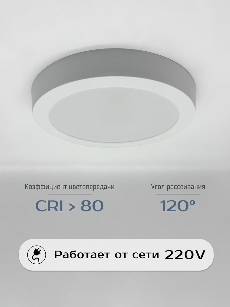 угол рассеивания 120