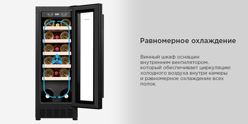 Равномерное охлаждение