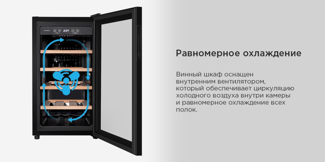 Равномерное охлаждение