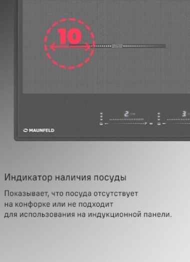 Индикатор наличия посуды