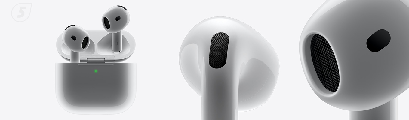 Комплект поставки Airpods 4