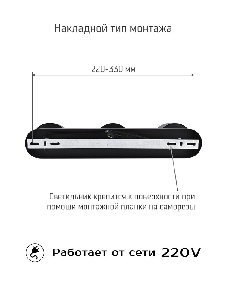 накладной тип