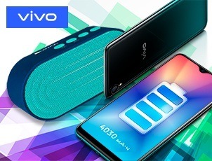 VIVO Y1s + портативная колонка в подарок VIVO Y1s + портативная колонка в подарок