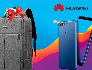 Купи Honor 7C — получи рюкзак для ноутбука в подарок! Купи Honor 7C — получи рюкзак для ноутбука в подарок!