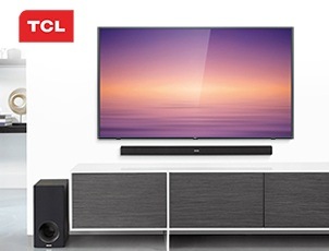 Скидка 370 руб на звуковую панель при покупке ТВ TCL Скидка 370 руб на звуковую панель при покупке ТВ TCL