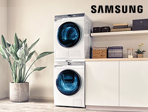 Скидка 20% на комплект стиральная + сушильная машина Samsung Скидка 20% на комплект стиральная + сушильная машина Samsung